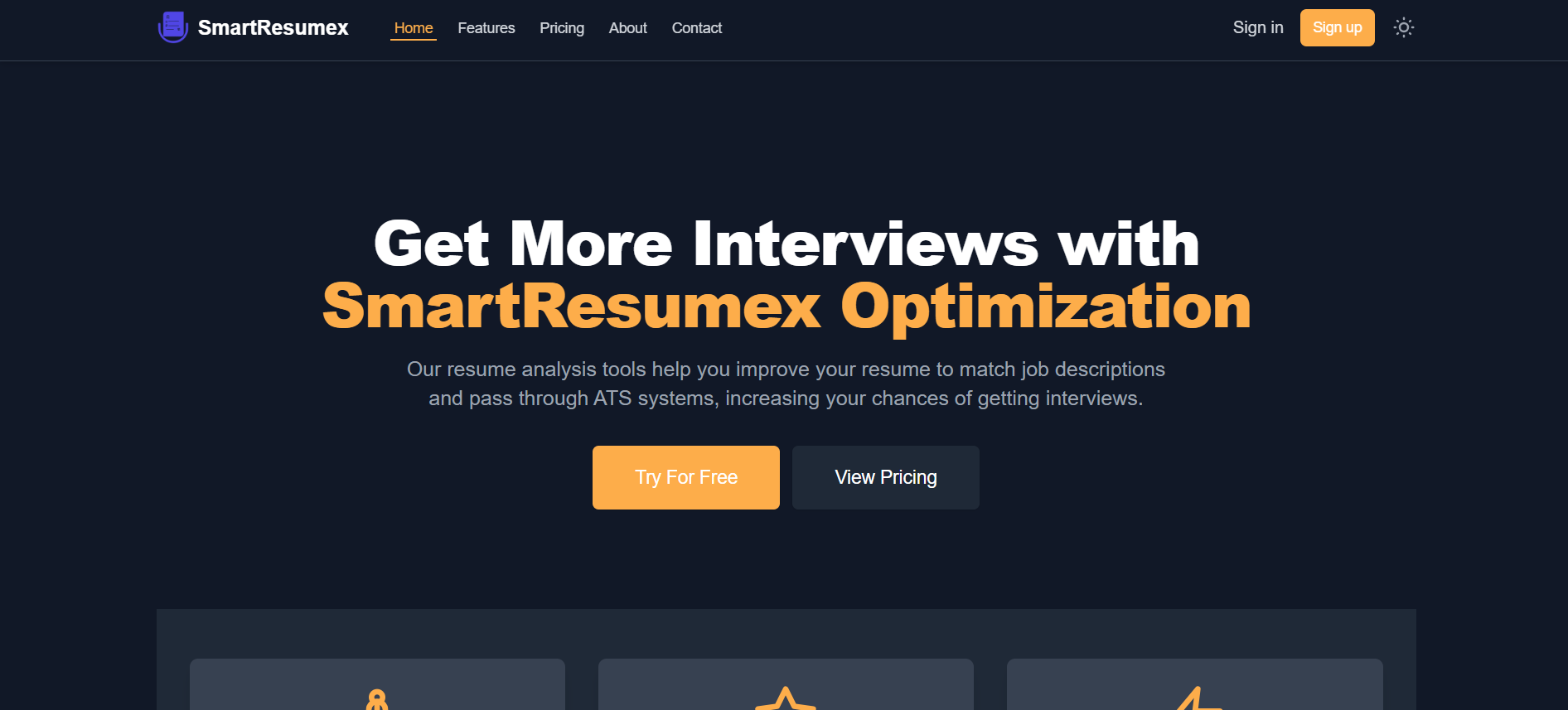 SmartResumex - AI Resume Optimizer
